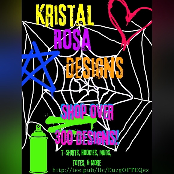 Shop Kristal Rosa Designs @ http://tee.pub/lic/EuzgOFTEQes - Picture 1 of 12